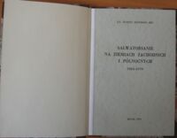 Miniatura okładki Kiełbasa Antoni ks. Salwatorianie na ziemiach zachodnich i północnych 1945 - 1970.