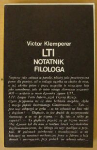 Miniatura okładki Klemperer Victor LTI. Notatnik filologa.