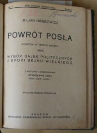 Zdjęcie nr 3 okładki Kochanowski J., Niemcewicz J., Brodziński K., La Rochefoucauld Treny. /Seria I. Nr 1/. Powrót posła. /Seria I. Nr 4/. O klasyczności i romantyczności tudzież o duchu poezji polskiej. /Seria I. Nr 10/. Maksymy i rozważania moralne. /Seria II. Nr 38/