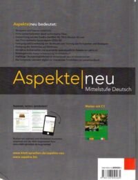 Zdjęcie nr 2 okładki Koithan Ute, Schmitz Helen, Sieber Tanja, Sonntag Ralf Aspekte Neu Mittelstufe Deutsch B2 Arbeitsbuch + CD. 