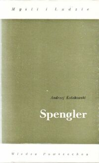 Miniatura okładki Kołakowski Andrzej Spengler. /Myśli i Ludzie/