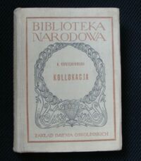 Miniatura okładki Korzeniowski Józef Kollokacja. /Seria I. Nr 28/