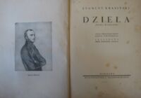 Zdjęcie nr 2 okładki Krasiński Zygmunt Dzieła. (Pisma wybrane).