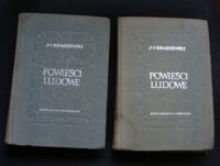 Miniatura okładki Kraszewski Józef Ignacy Powieści ludowe. Tom I-II. T.I. Historia Sawki. Ulana. Ostap Bondarczuk. Jaryna. Budnik.T.II.Chata za wsią. Jermoła. Historia kołka w płocie.