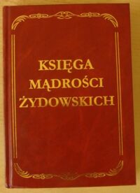 Miniatura okładki  Księga mądrości żydowskich. (Wybór).