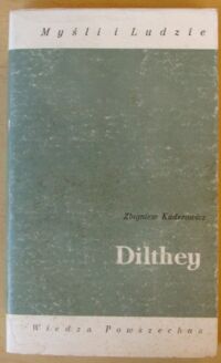 Miniatura okładki Kuderowicz Zbigniew Dilthey. /Myśli i Ludzie/