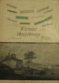 Miniatura okładki Lam Andrzej, Trznadel Jacek Wiersze i krajobrazy. Antologia poetycka.