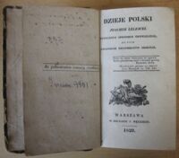 Zdjęcie nr 4 okładki Lelewel Joachim Dzieje Polski. Joachim Lelewel potocznym sposobem opowiedział, do nich dwanaście krajobrazów skreślił.