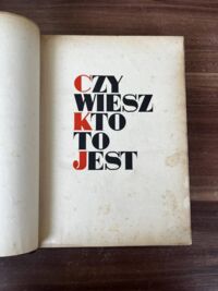 Miniatura okładki Łoza Stanisław /pod red./ Czy wiesz kto to jest?