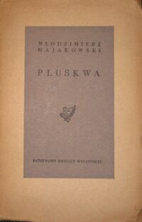 Miniatura okładki Majakowski Włodzimierz Pluskwa. Ferryczna komedia w dziewięciu obrazach.