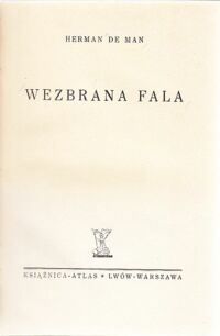 Miniatura okładki Man Herman de Wezbrana fala.