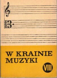 Miniatura okładki Matecki Stanisław W krainie muzyki. Podręcznik wychowania muzycznego dla klas VIII/