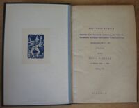 Zdjęcie nr 2 okładki Mękicka Julia Exlibris śląski. Biuletyn Koła Miłośników Exlibrisu przy Oddziale Katowickim Polskiego Tow. Archeologicznego. Miesięcznik nr 1-24.