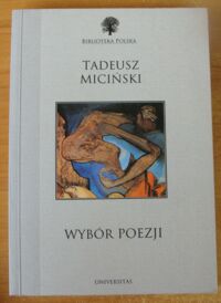 Miniatura okładki Miciński Tadeusz Wybór poezji. /Biblioteka Polska/