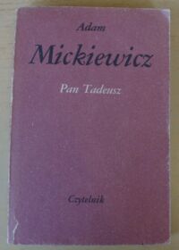 Miniatura okładki Mickiewicz Adam Pan Tadeusz.