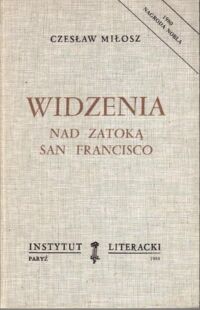 Miniatura okładki Miłosz Czesław Widzenia nad Zatoką San Francisco.