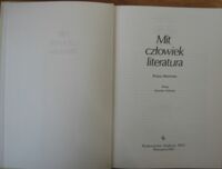 Miniatura okładki  Mit*człowiek*literatura. Wstęp Stanisław Stabryła.