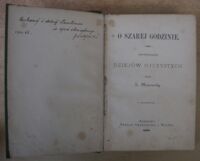 Zdjęcie nr 3 okładki Morawska Z. O szarej godzinie. Opowiadanie dziejów ojczystych.