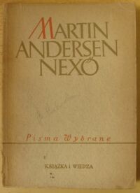 Miniatura okładki Nexo Martin Andersen Pisma wybrane.