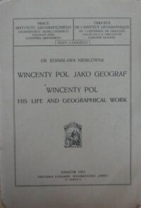 Miniatura okładki Niemcówna Stanisława Wincenty Pol jako geograf.