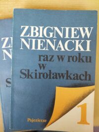 Miniatura okładki Nienacki Zbigniew Raz w roku w Skiroławkach.