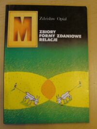 Miniatura okładki Opial Zdzisław Zbiory. Formy zadaniowe. Relacje.