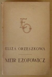 Miniatura okładki Orzeszkowa Eliza Meir Ezofowicz.