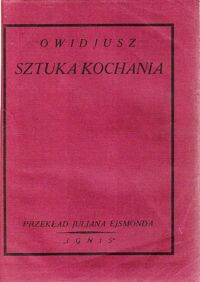 Miniatura okładki Owidiusz  Sztuka kochania.