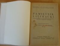 Miniatura okładki  Pamiętnik literacki. Rocznik XLVII, Zeszyt specjalny w setną rocznicę zgonu Adama Mickiewicza 1855-1955.