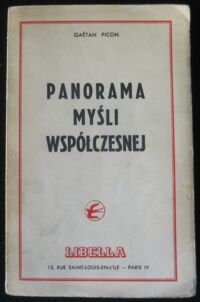 Miniatura okładki Picon Gaetan Panorama myśli współczesnej.