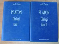 Miniatura okładki Platon /przeł. W. Witwicki/ Dialogi. Tom I-II. /Biblioteka Europejska/