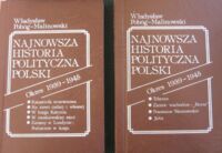 Miniatura okładki Pobóg-Malinowski Władysław Najnowsza historia Polski. Okres 1939-1945. Tom I-II.