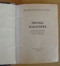 Zdjęcie nr 2 okładki  Pociski rakietowe Stanów Zjednoczonych, Wielkiej Brytanii, Francji, Szwajcarii, Szwecji i Włoch.