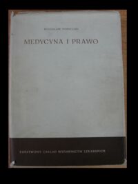 Miniatura okładki Popielski Bolesław Medycyna i prawo.