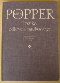 Miniatura okładki Popper Karl R. Logika odkrycia naukowego.