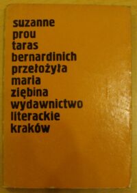 Miniatura okładki Prou Suzanne Taras Bernardinich.