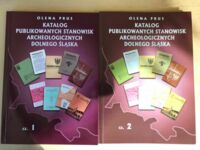 Miniatura okładki Prus Olena Katalog publikowanych stanowisk archeologicznych Dolnego Śląska. Cz.1-2. 