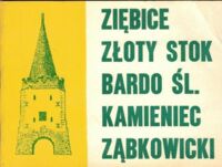 Miniatura okładki Przyłęcki Mirosław Ziębice - Złoty Stok - Bardo - Kamieniec Ząbkowicki.