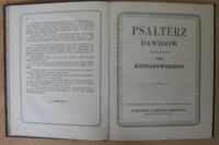 Zdjęcie nr 5 okładki  Psałterz Dawidowy Jana Kochanowskiego z ogłoszonych za życia autora i późniejszych przedruków. Wydał i objaśnił Ludwik Rzepecki. (Z wizerunkiem Jana Kochanowskiego.)