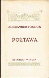 Miniatura okładki Puszkin Aleksander Połtawa.