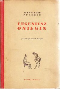 Miniatura okładki Puszkin Aleksander /przeł. Adam Ważyk/ Eugeniusz Oniegin.