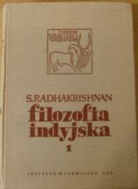 Miniatura okładki Radhakrishnan Sarvepalli Filozofia indyjska. Tom I.