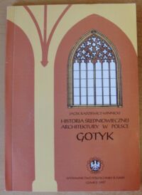 Miniatura okładki Radziewicz-Winnicki Jacek Historia średniowiecznej architektury w Polsce. Gotyk. Wybrane zagadnienia.