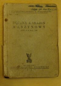 Miniatura okładki  Ręczny karabin maszynowy syst. D.P. Kal. 7,62.