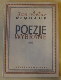 Miniatura okładki Rimbaud Jan Artur /oprac. Adam Ważyk/ Poezje wybrane.