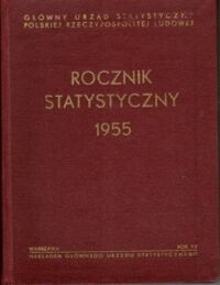 Miniatura okładki  Rocznik statystyczny 1955.