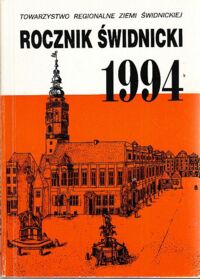 Miniatura okładki  Rocznik świdnicki 1994.