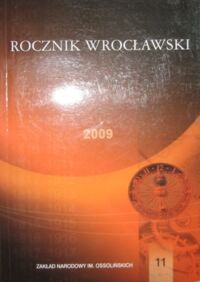 Miniatura okładki  Rocznik Wrocławski 11.