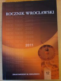 Miniatura okładki  Rocznik Wrocławski 12.