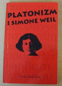 Miniatura okładki Rosiński Tomek Platonizm i Simone Weil.